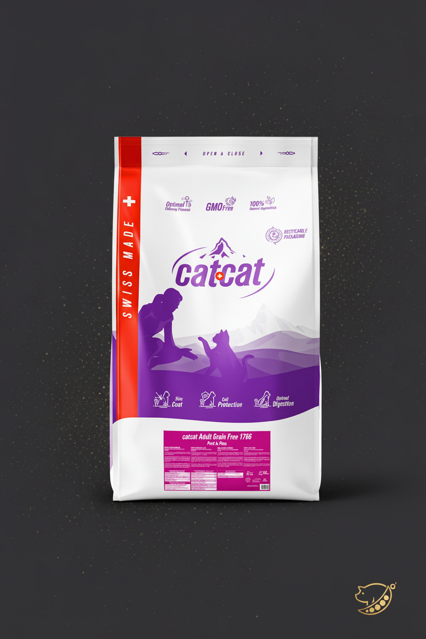 catcat Adult Grain Free Pork & Peas