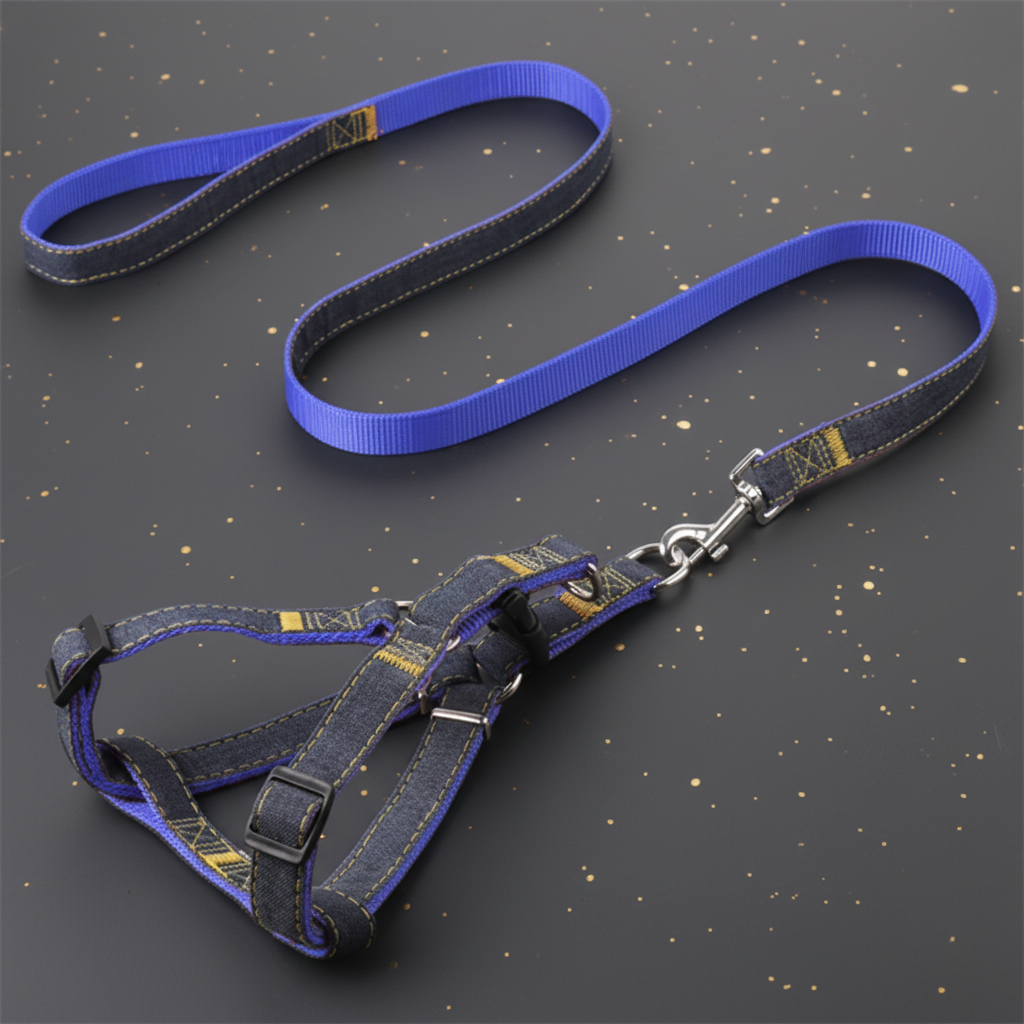 Hundegeschirr mit Leine – Robust & Verstellbar