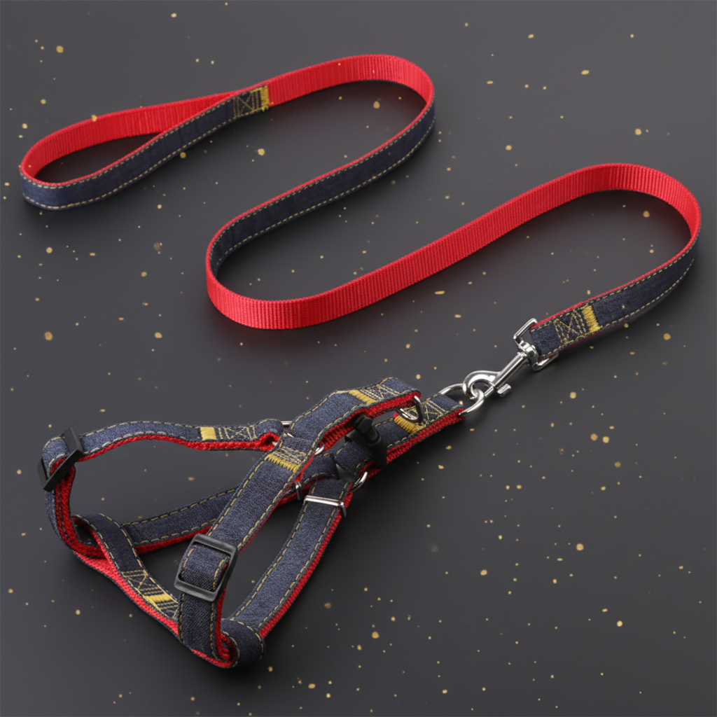 Hundegeschirr mit Leine – Robust & Verstellbar