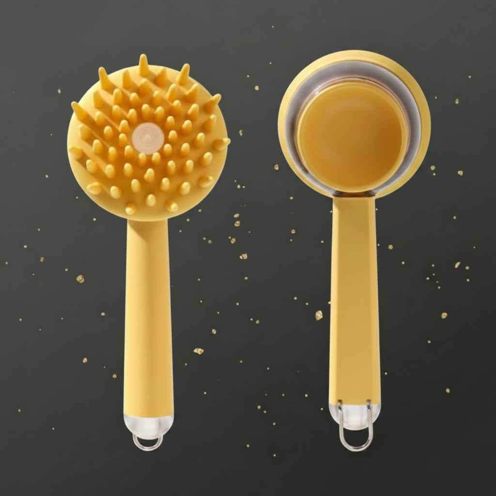 2-in-1 Haustier Massagebürste