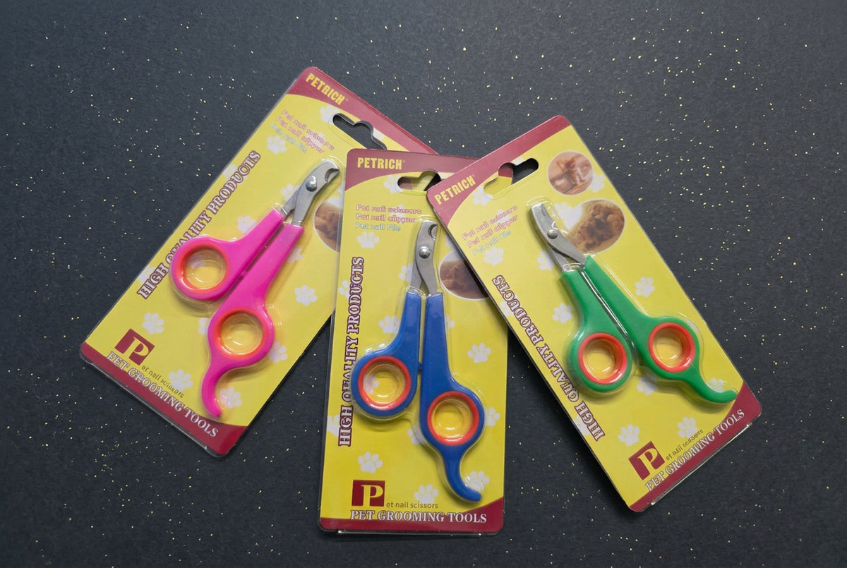Präzisions-Krallenscheren 3er-Bundle (Grün, Blau & Pink)