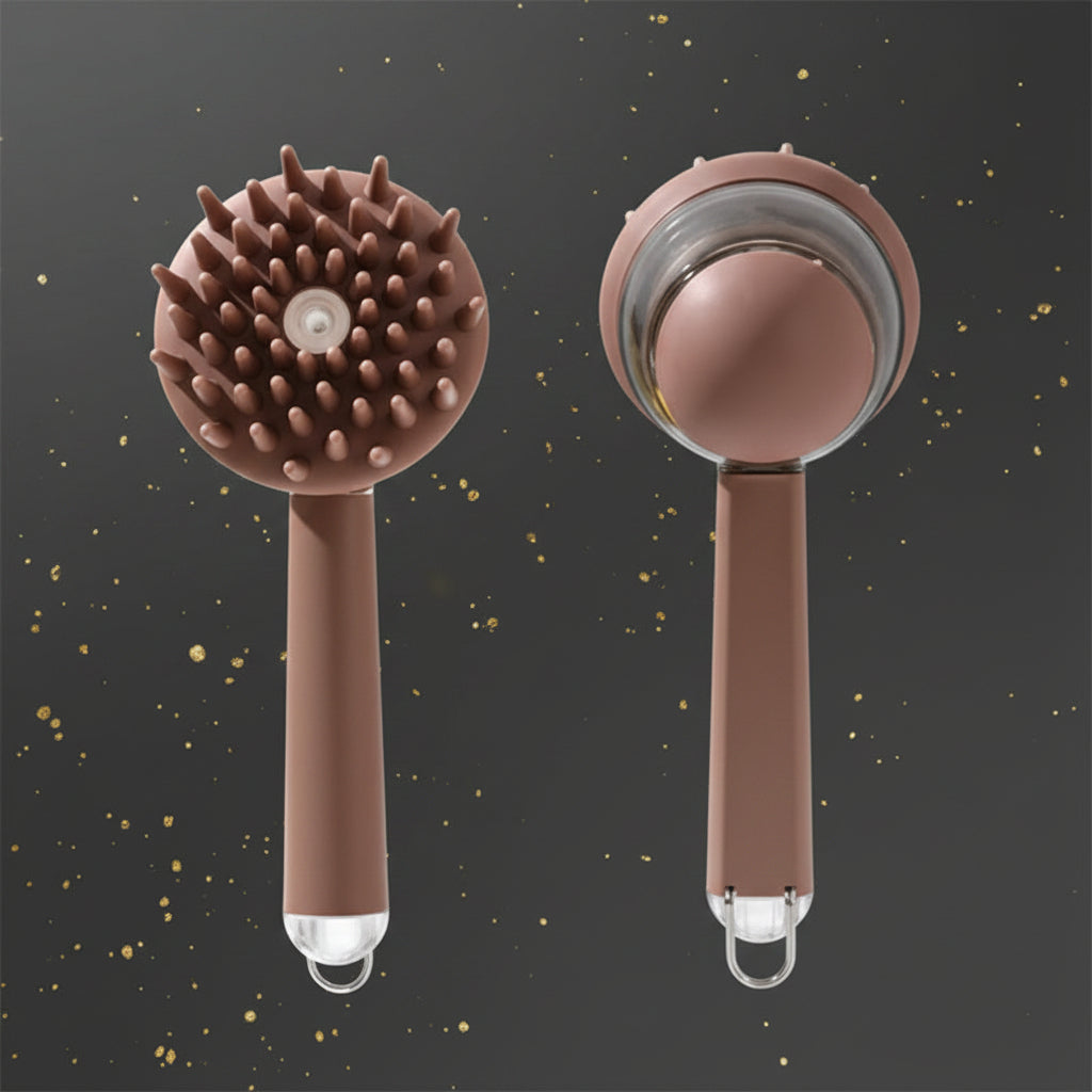 2-in-1 Haustier Massagebürste