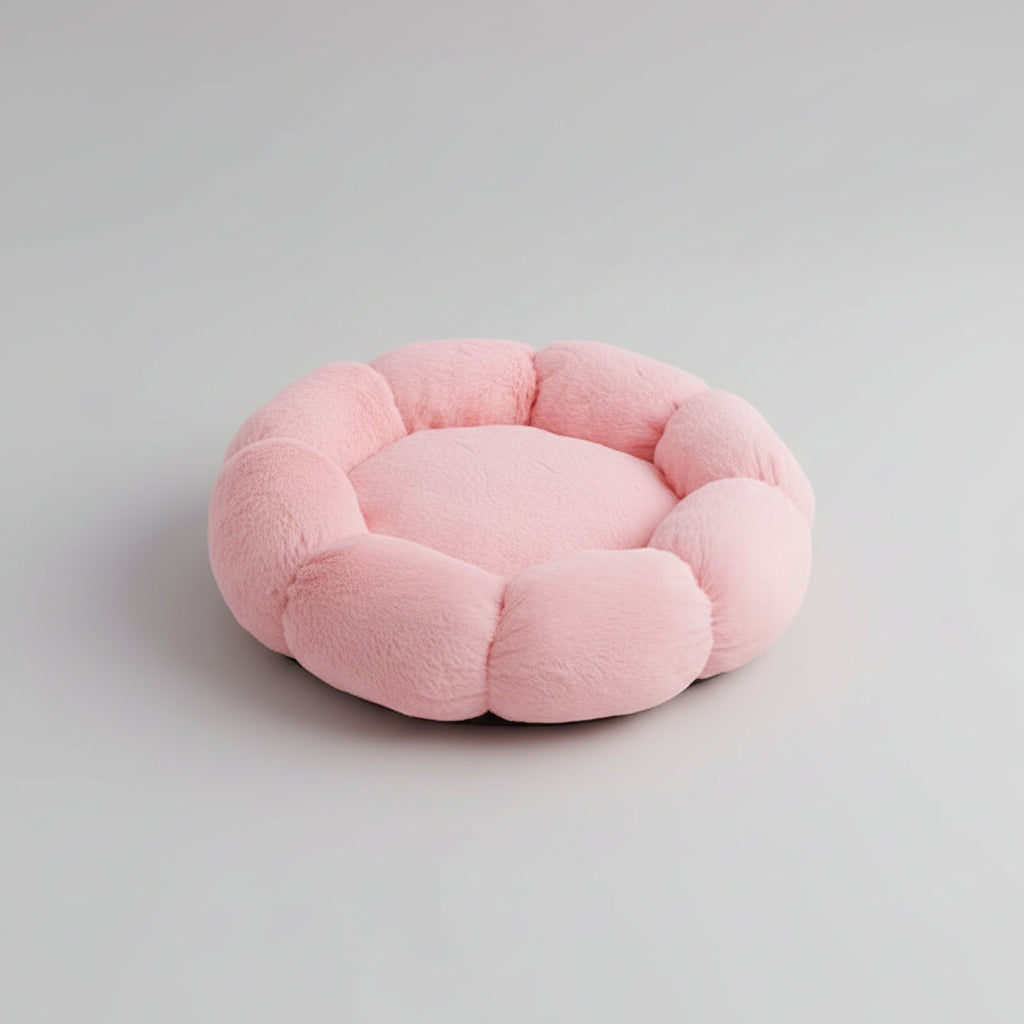 Kuscheliges Katzen- und Hundebett in Wolkenform