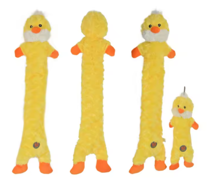 Plüsch-Quietschspielzeug