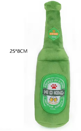 Plüschspielzeug Bier