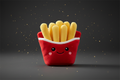 Süsse Plüsch-Pommes "Happy Fries" – Weiches Stoffspielzeug für Hunde & Katzen