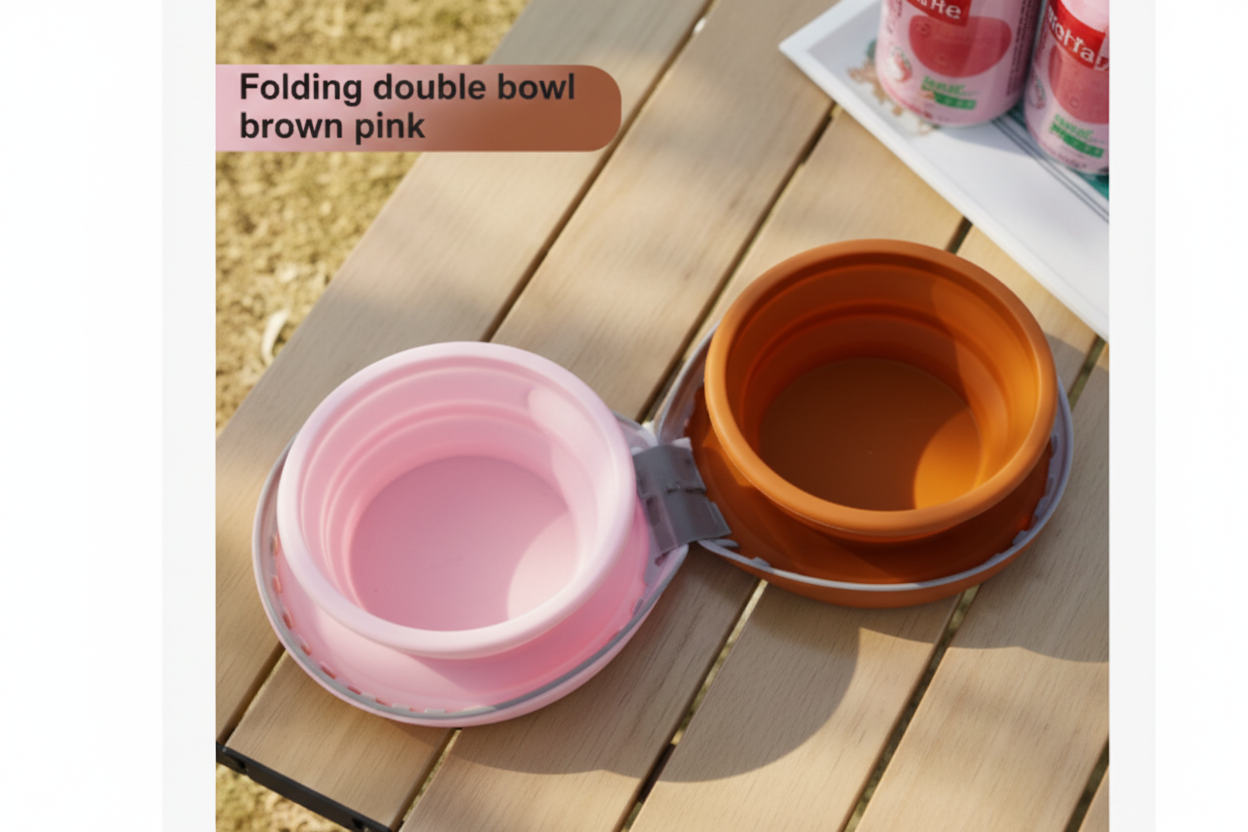 Silikon Reisenapf 2-Teilig