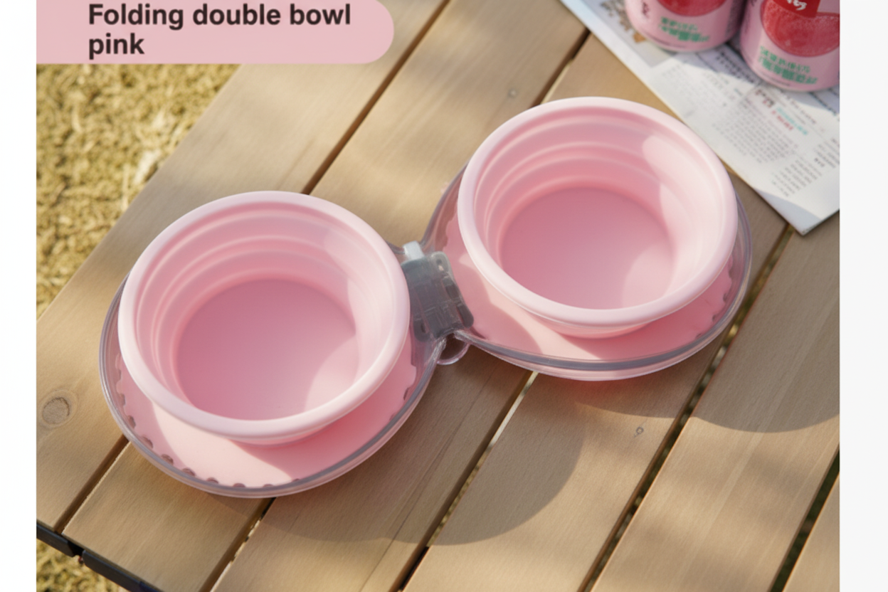 Silikon Reisenapf 2-Teilig