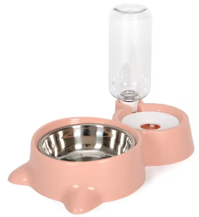 Katzen Wasser und Fressschüssel