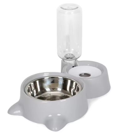 Katzen Wasser und Fressschüssel