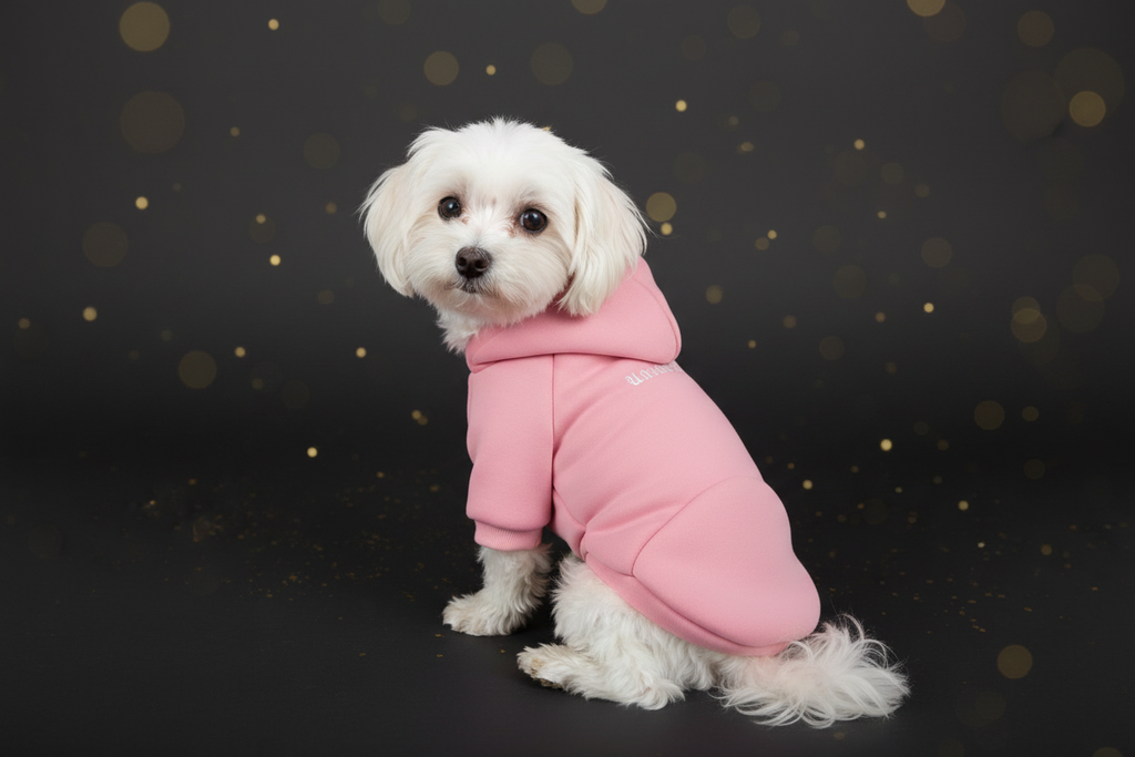 Kuscheliger Haustier-Hoodie mit Kapuze – Süsser Pullover für Hunde & Katzen (XS-XL)