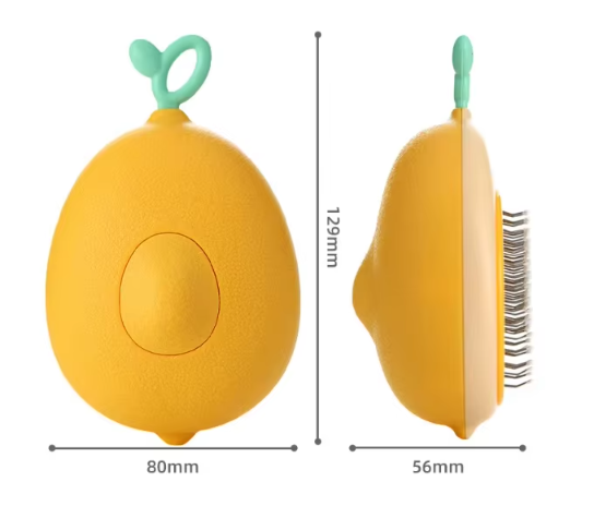 Selbstreinigende Pflegebürste