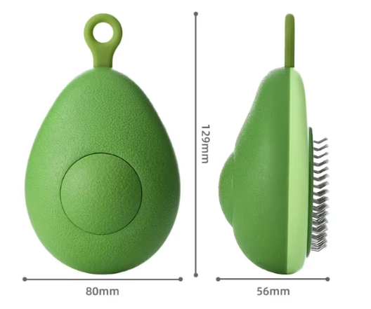 Selbstreinigende Pflegebürste