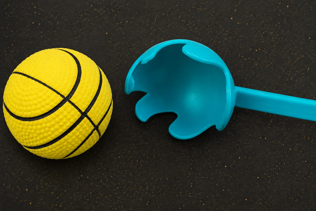 Ball-Schleuder mit Tennisball – 70 cm (ø 6 cm)