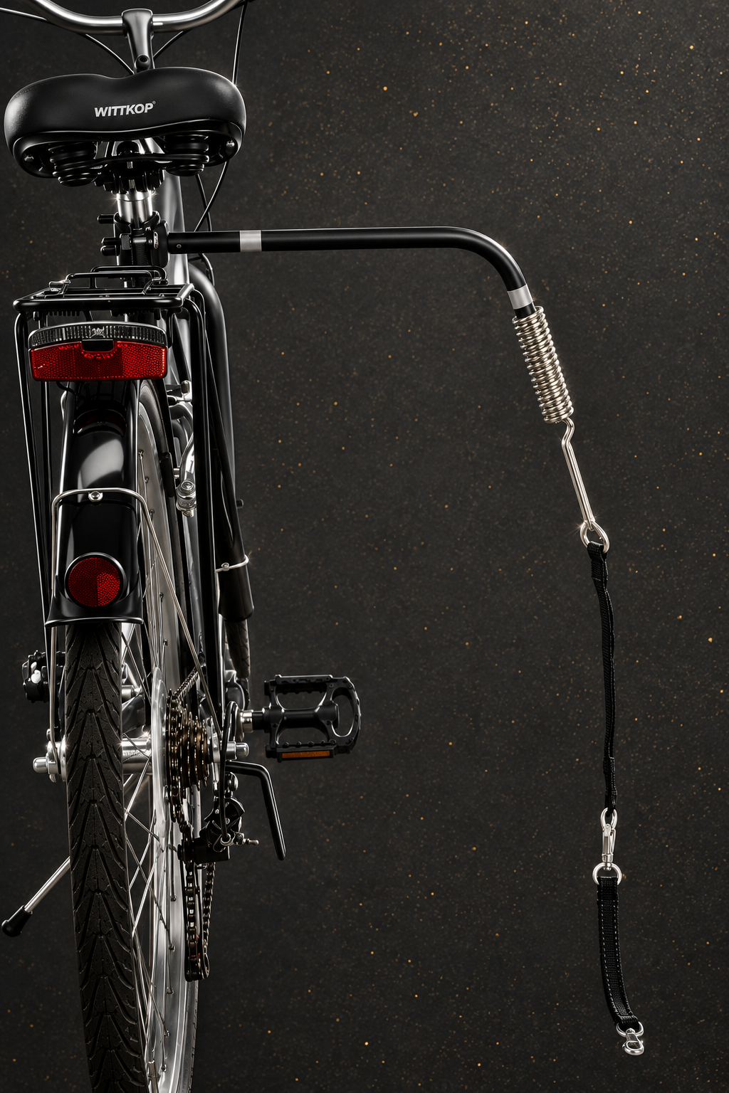 Biker Set de Luxe – Fahrrad-Abstandhalter für Hunde