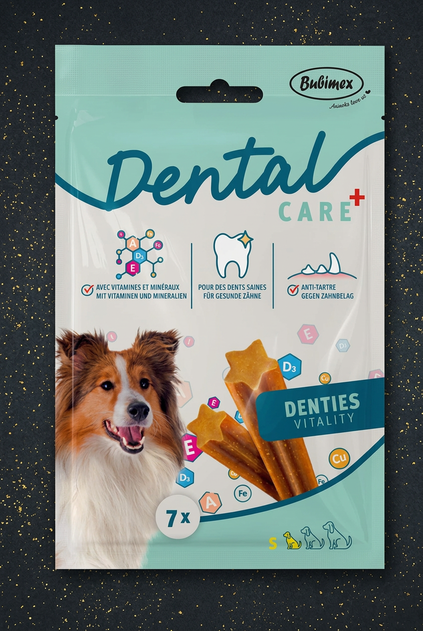 Bubimex Denties Vitality S – Zahnpflege-Snacks für kleine Hunde