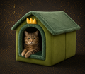 Kuschelhütte für Hunde & Katzen – Weiches Haustierhaus