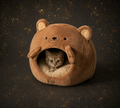 Kuschelhöhle Bär – Haustierhaus für Hunde & Katzen