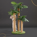 Exotischer Palmen-Kratzbaum "Tropical Paradise" – Mit 3 Sisalstämmen & Kletterspaß