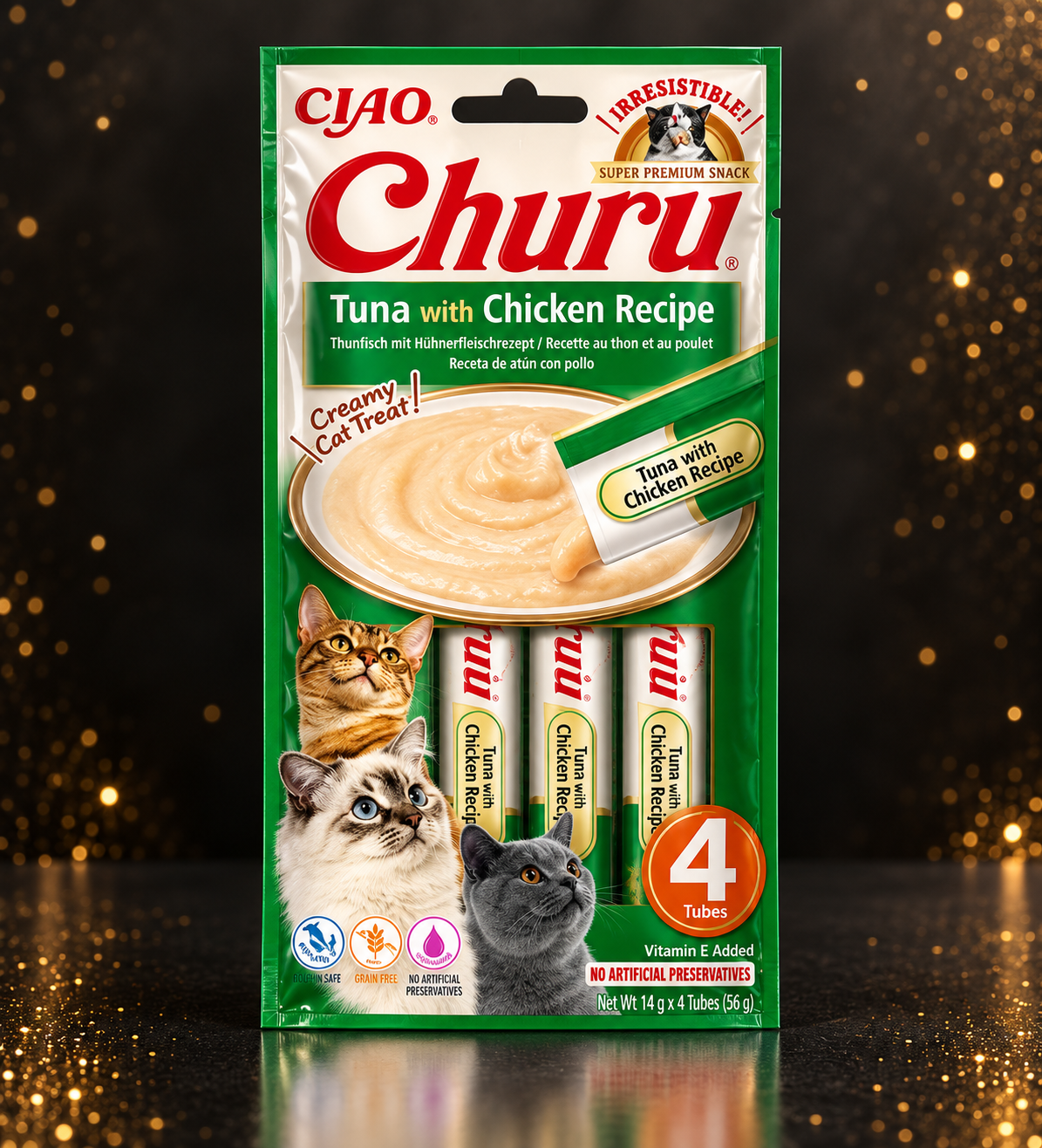 Churu Püree Thunfisch & Huhn – 56 g