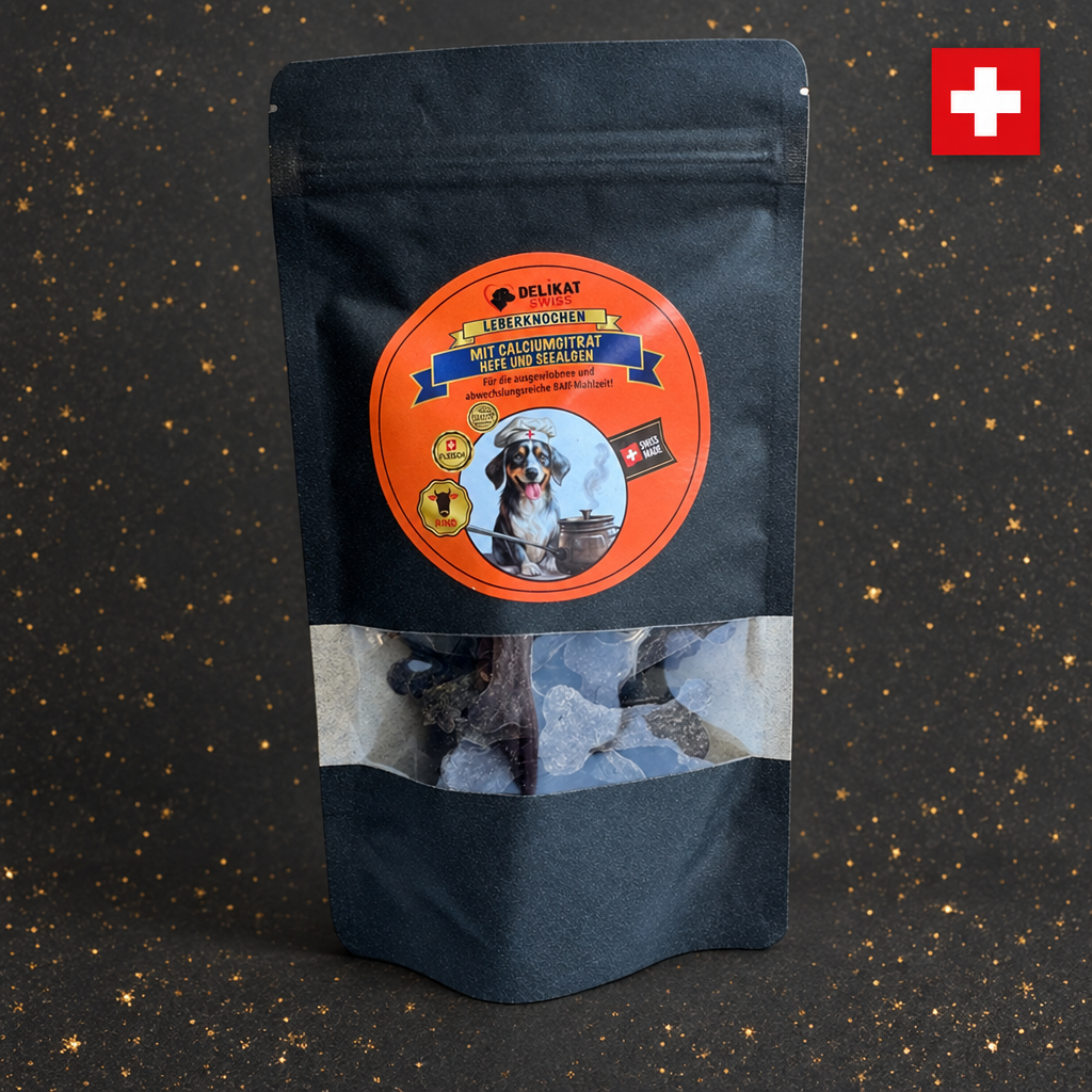 Vitamin Leberknochen für Hunde – Natürliche BARF Ergänzung