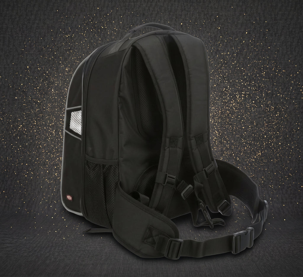 Rucksack William (33 × 43 × 23 cm) – Schwarz