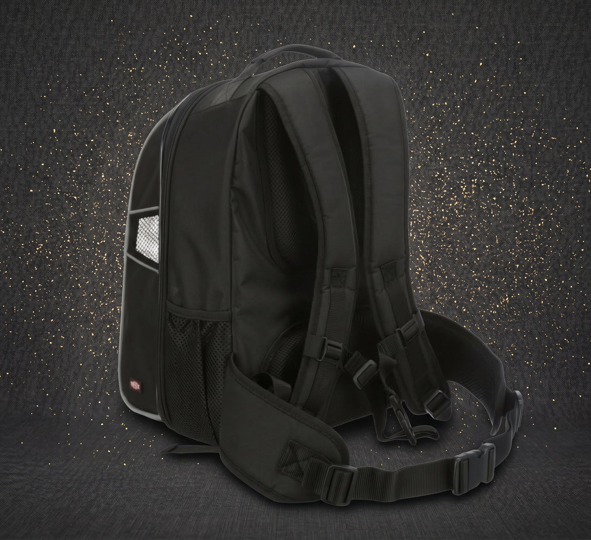 Rucksack William (33 × 43 × 23 cm) – Schwarz
