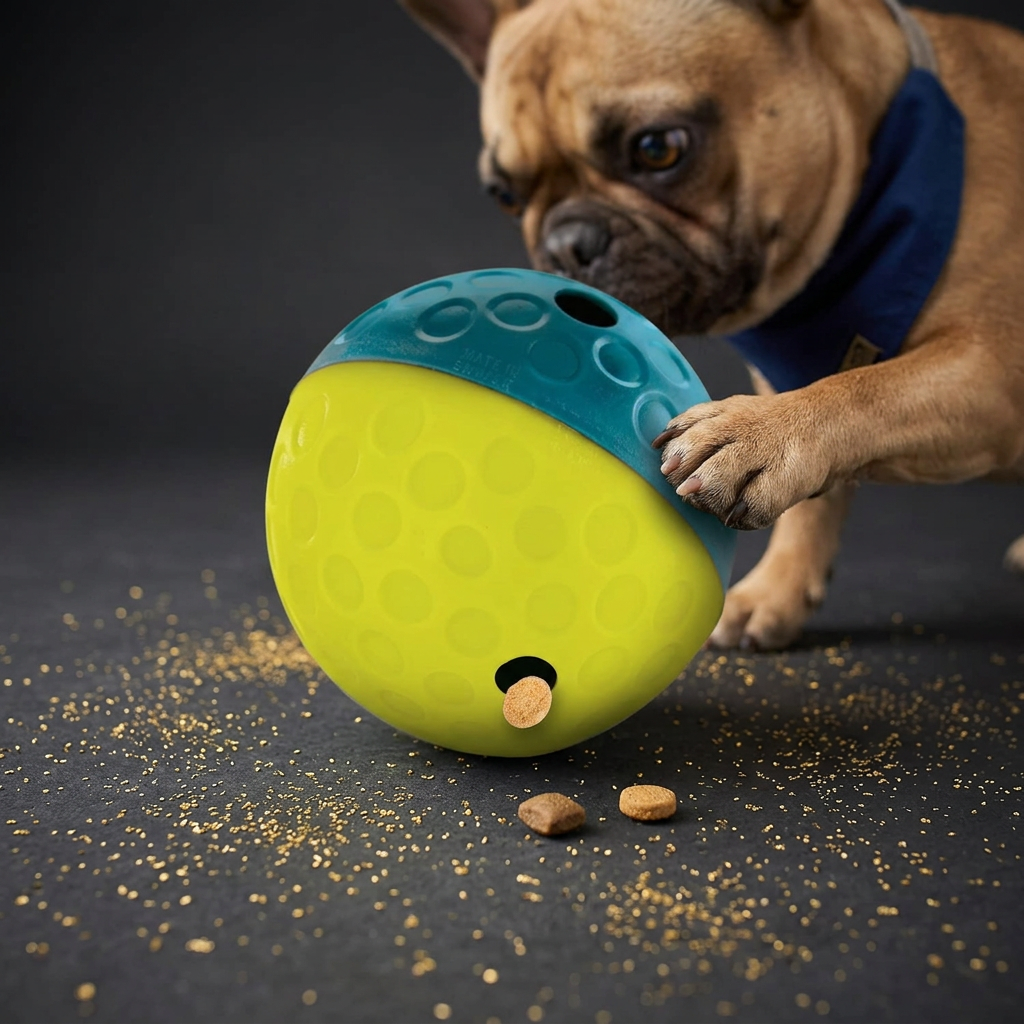 Nina Ottosson Treat Tumble Small – Leckerli-Spenderball für Hunde