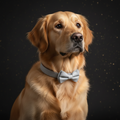 Elegantes Hundehalsband mit Leine & Schleife | Zampa King