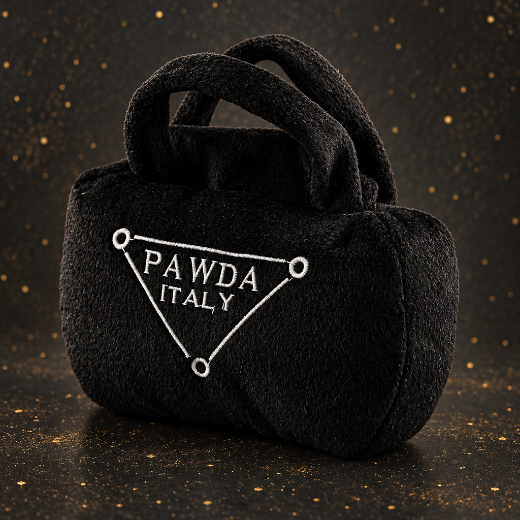 Haute Diggity Dog – Pawda Handbag Plüsch Hundespielzeug