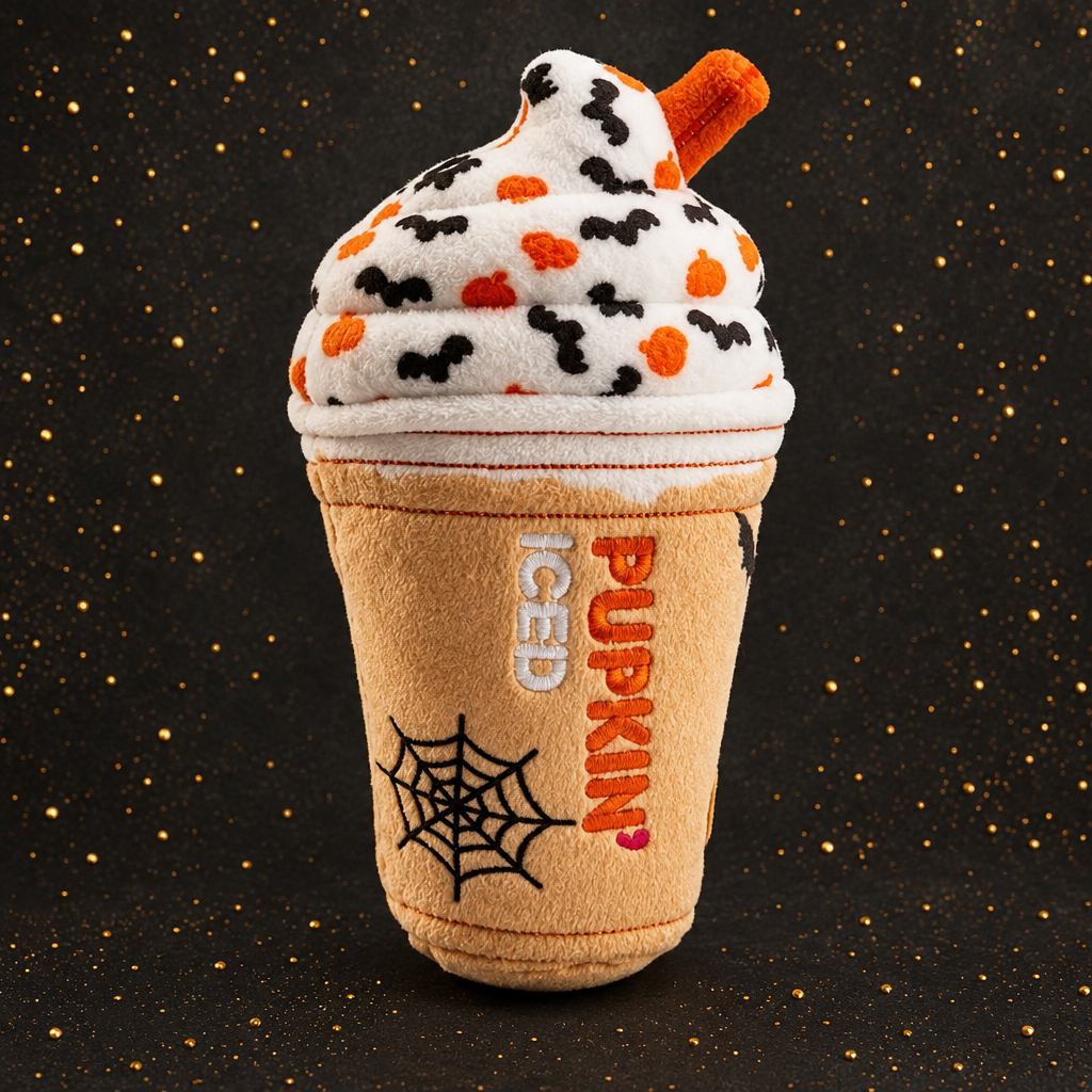 Haute Diggity Dog – Pupkin' Donuts Halloween Iced Cup Hundespielzeug