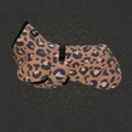PAIKKA Visibility Lite Regenmantel für Hunde – Beige Leopard