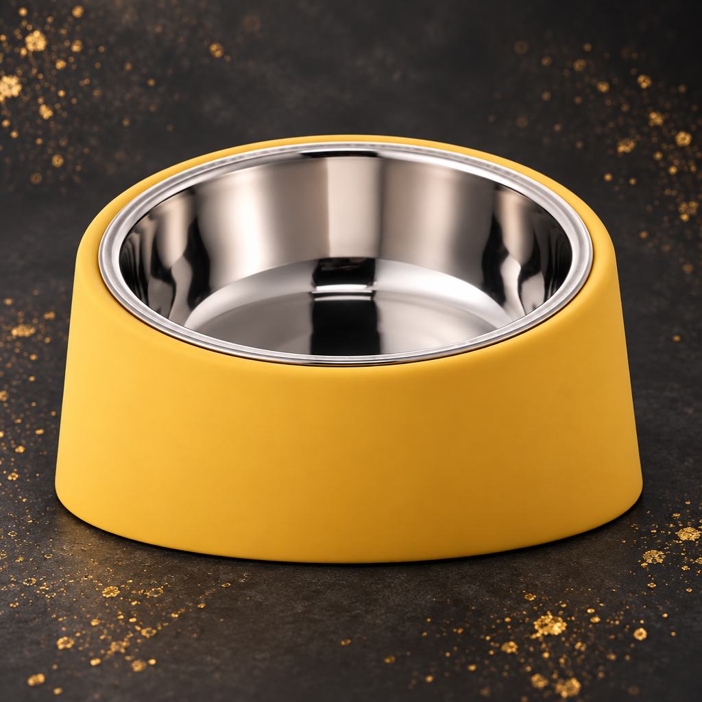 Edelstahlnapf für Hunde & Katzen – 4 Farben