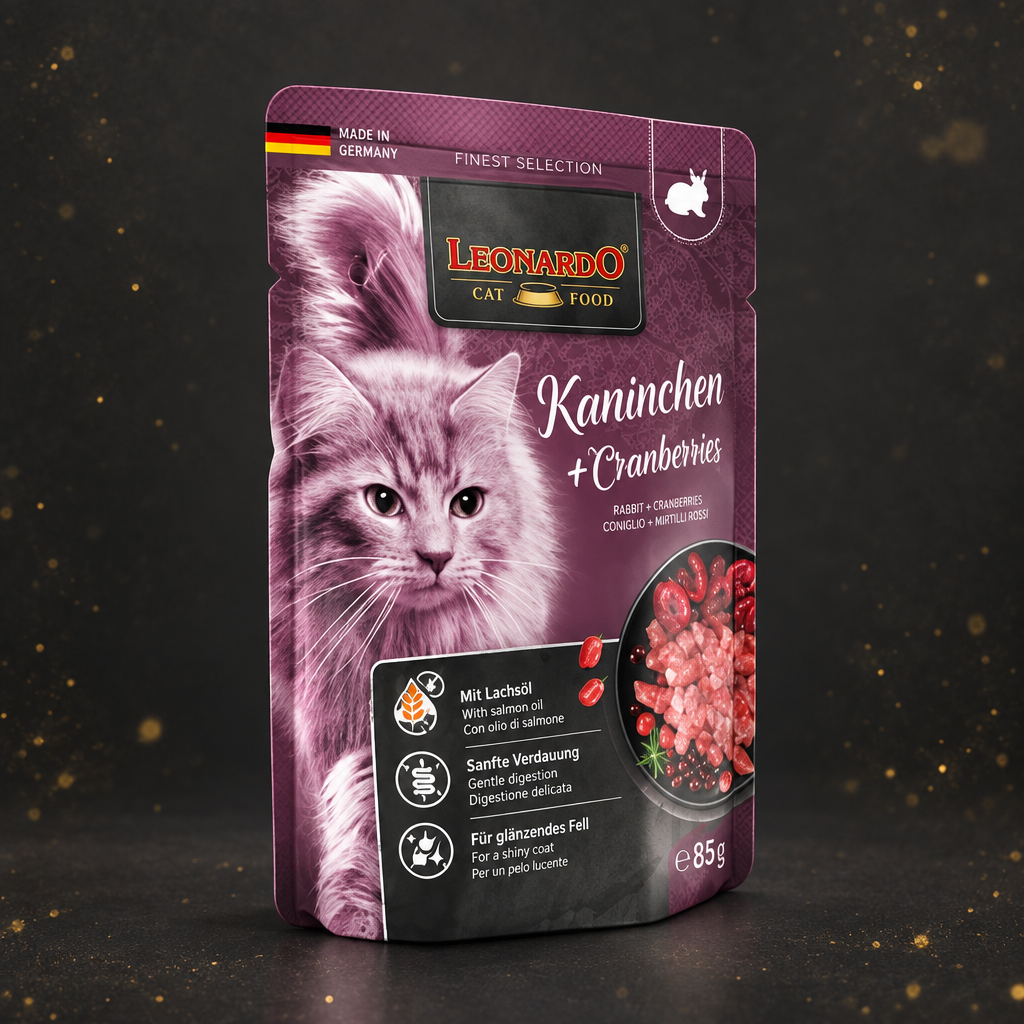 LEONARDO Finest Selection Kaninchen & Cranberries – 85 g
