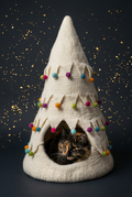 DDKC Katzenhöhle Tannenbaum – Weihnachtliches Katzenbett