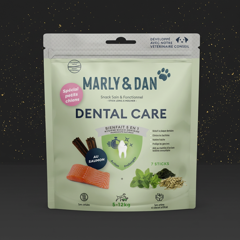 MARLY & DAN Dental S – Zahnpflege-Snack für Hunde 100 g