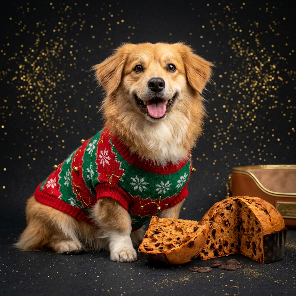 DOGGYE BAG Canettone Freecoa – Weihnachtssnack für Hunde 125 g