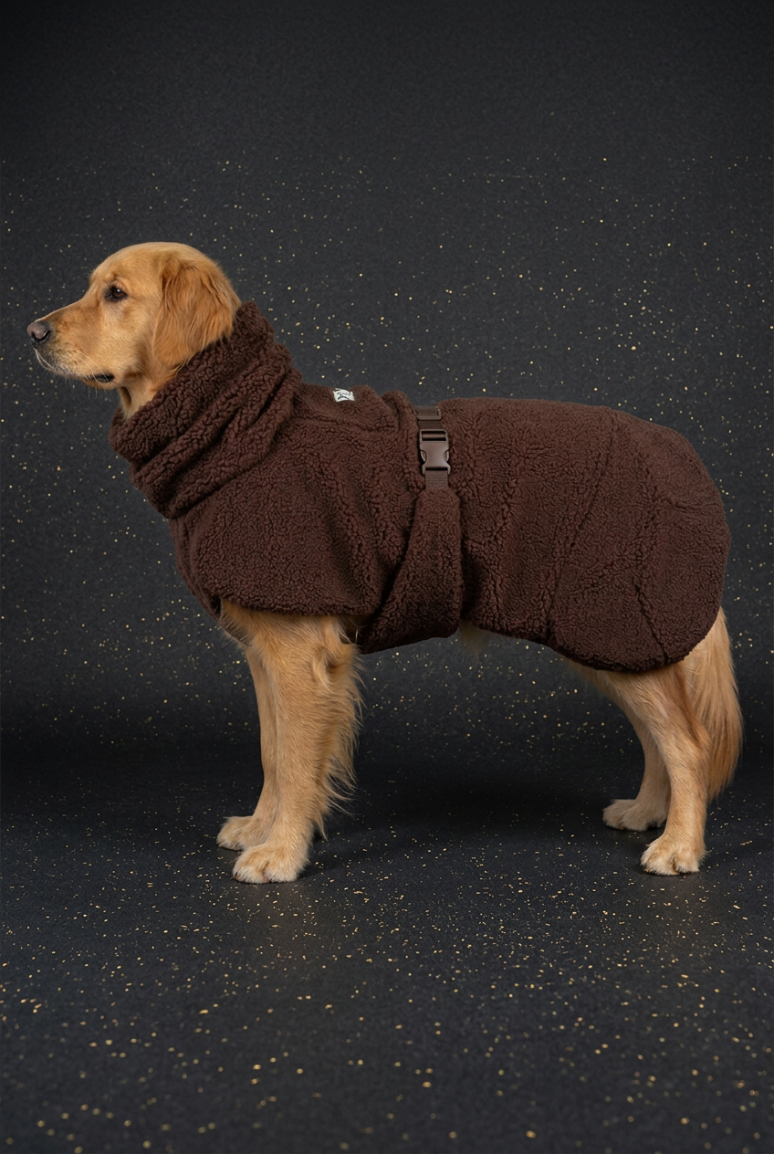 PAIKKA – Sherpa Hundeshirt Choco
