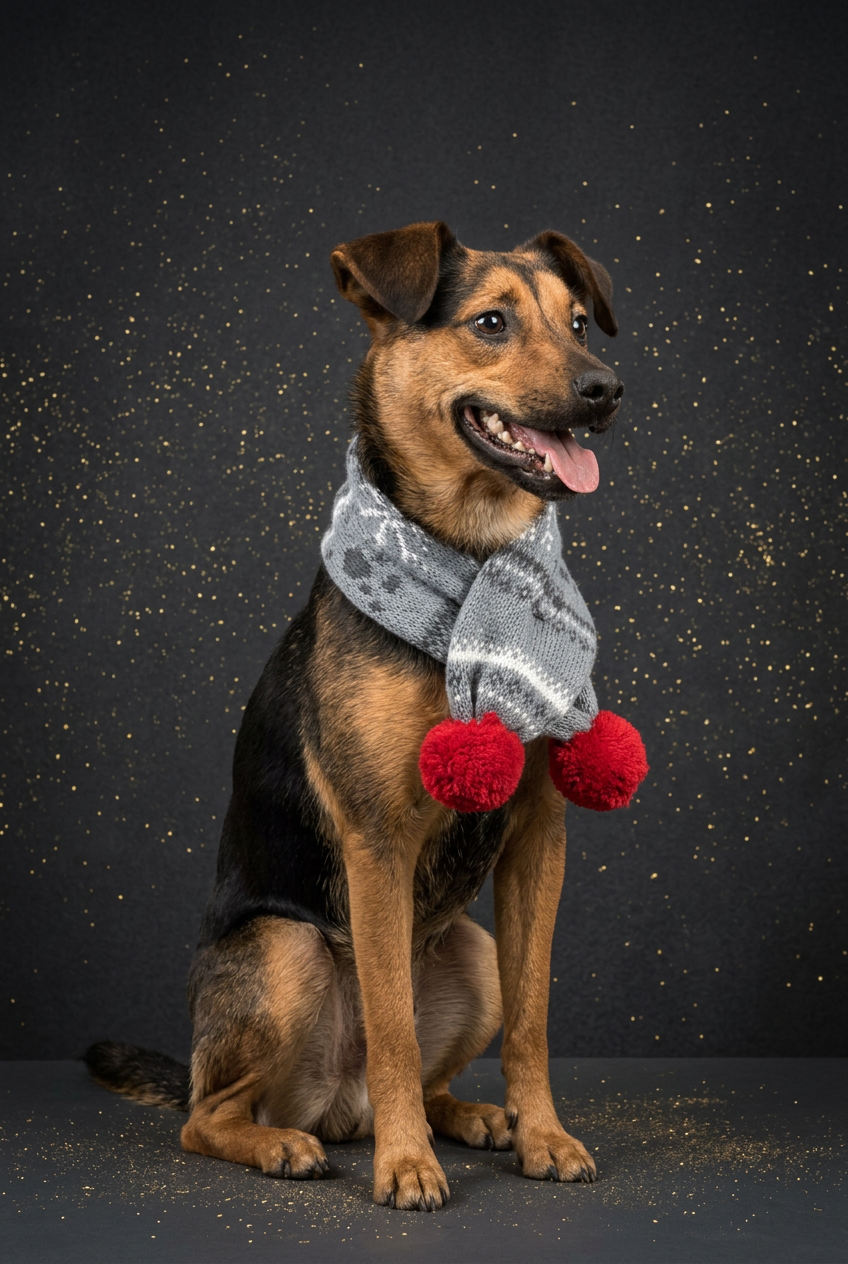 Trixie Weihnachtsschal für Hunde