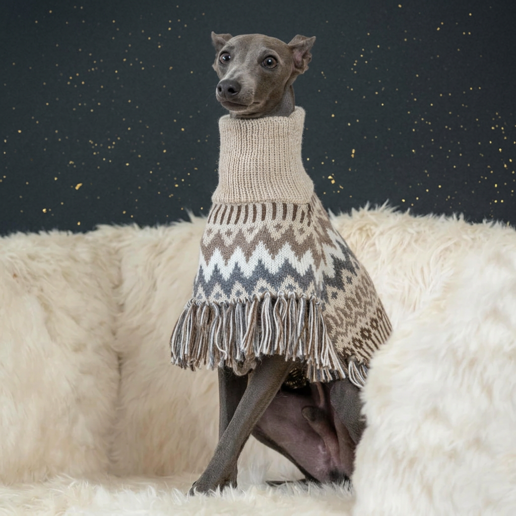 Alqo Wasi – Woolly Winter Alpaka Hundeponcho