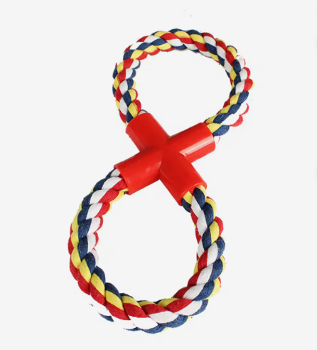 Hundespielzeug Seilring für Hunde robust & langlebig | Zampa King