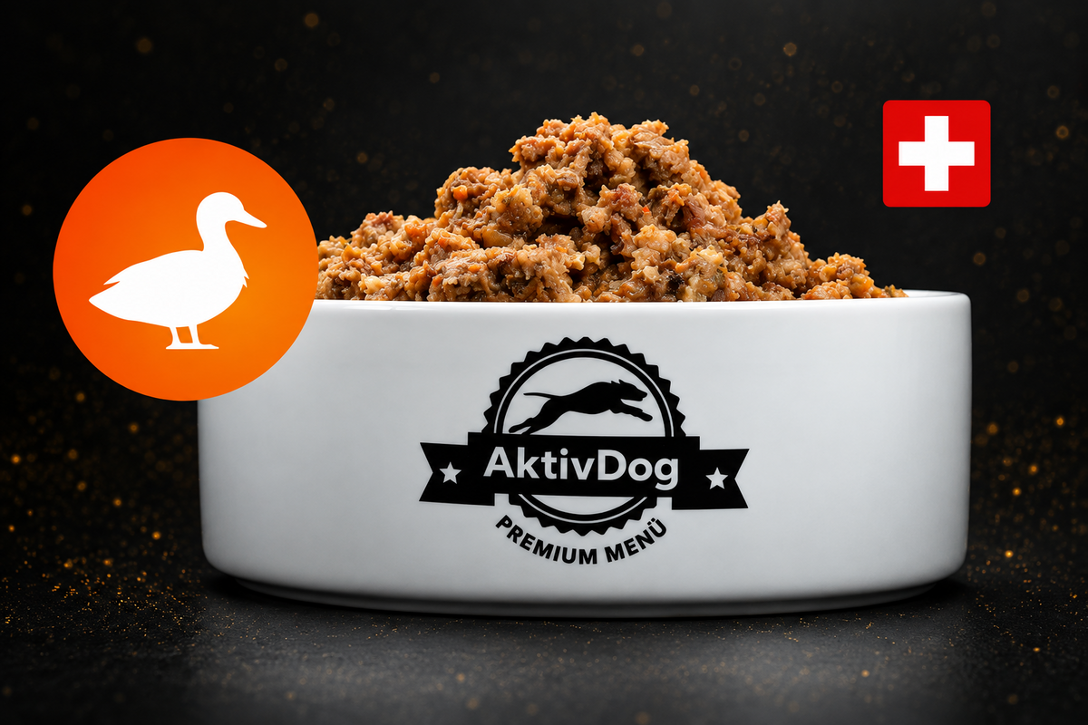 AktivDog Ente mit Reis und Apfel – Premium Hunde-Alleinfuttermittel