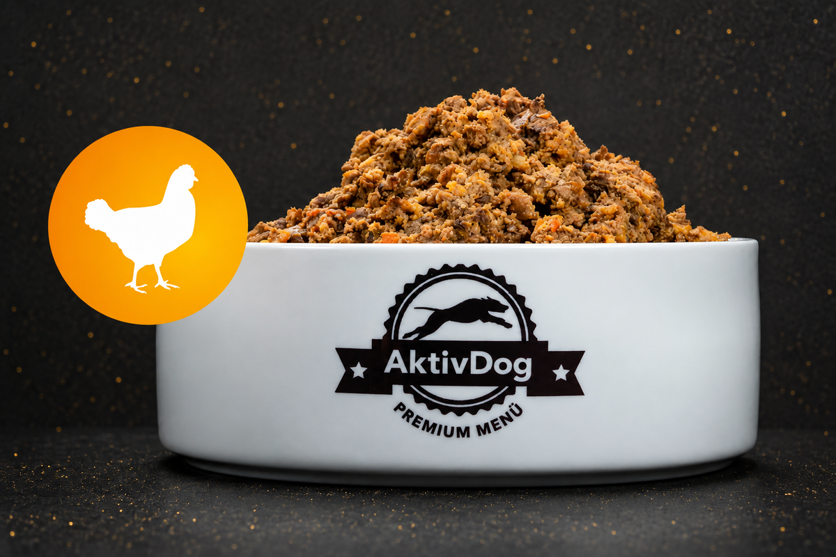 AktivDog Premium Menü Geflügel (500 g Gefäss)